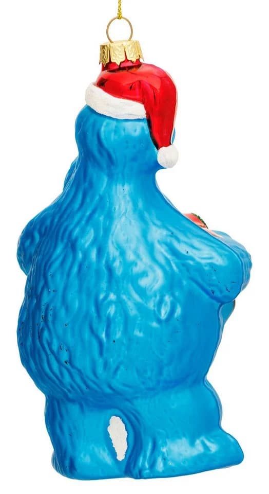 SIKORA Krümelmonster Glas Weihnachtskugel Anhänger Christbaumschmuck LI008 - Bild 4