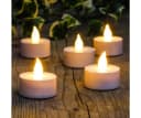 GartenHero 10x LED Teelichter mit Fernbedienung Timer Dimmbar Bild 1