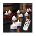 GartenHero 10x LED Teelichter mit Fernbedienung Timer Dimmbar Bild 2