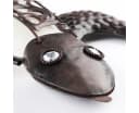 GartenHero Solar Wandlicht Gecko Metall LED warm-weiß Bild 1
