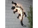 GartenHero Solar Wandlicht Gecko Metall LED warm-weiß Bild 2
