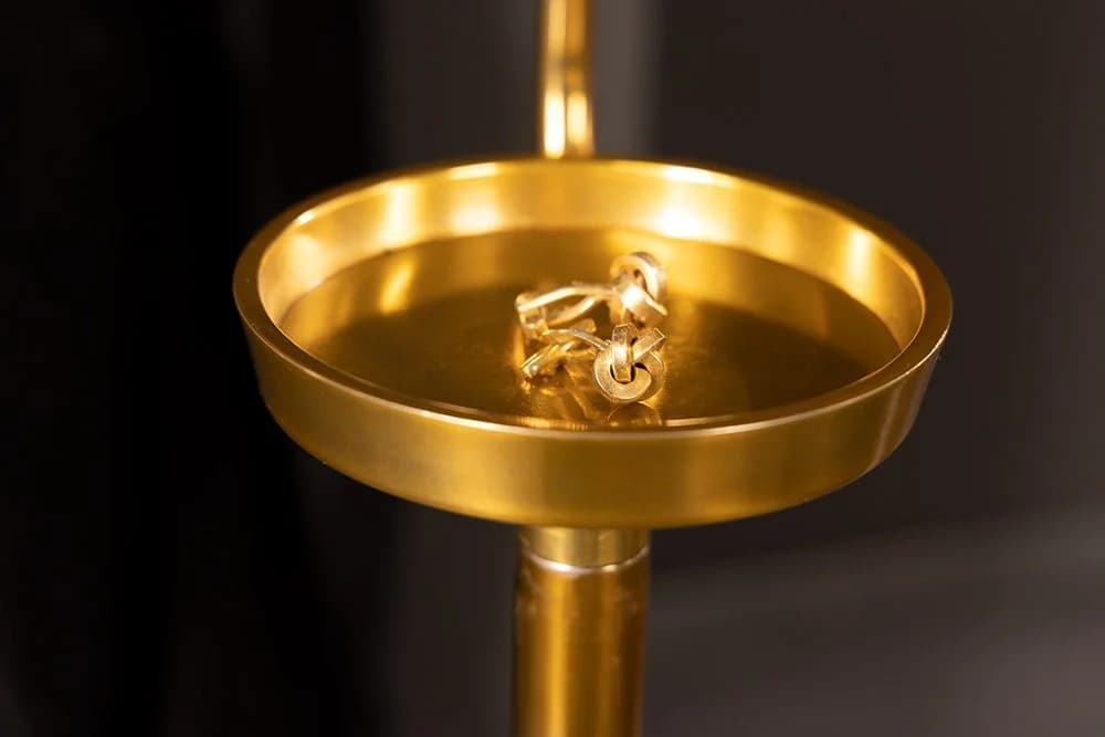 riess-ambiente Garderobenständer VALET 130cm Gold Aluminium - Bild 4