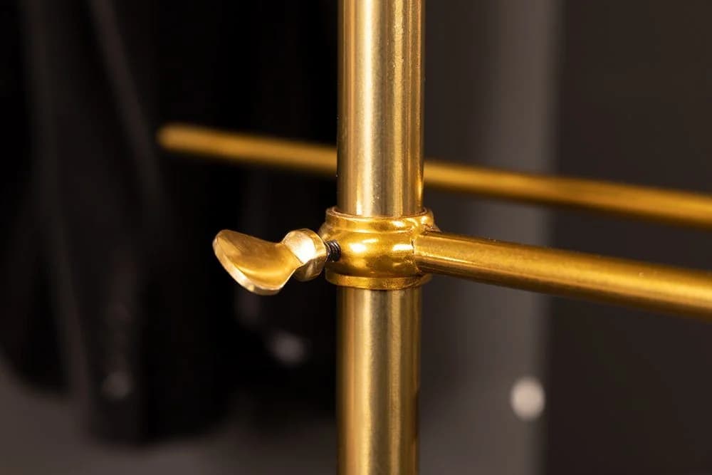 riess-ambiente Garderobenständer VALET 130cm Gold Aluminium - Bild 5