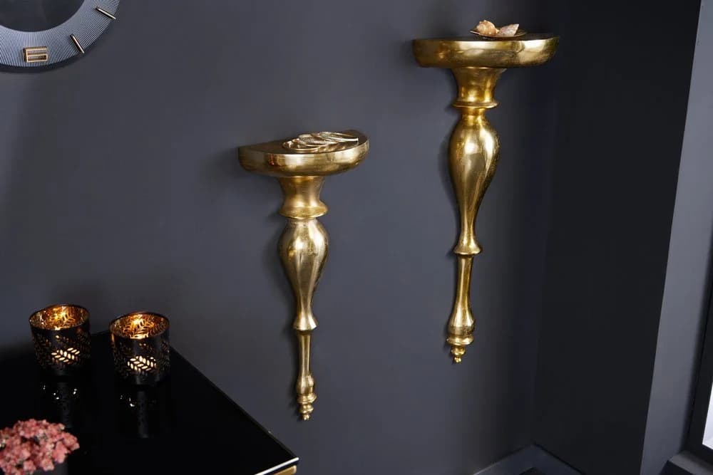 riess-ambiente Wandregal SCALA 60cm Gold Metall Barock Design - Bild 2