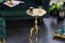 riess-ambiente Beistelltisch SAVOY Gold Barock Handarbeit Metall Bild 1