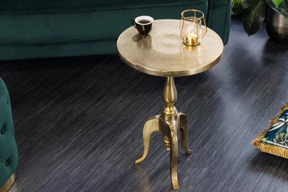 riess-ambiente Beistelltisch SAVOY Gold Barock Handarbeit Metall - Bild 3