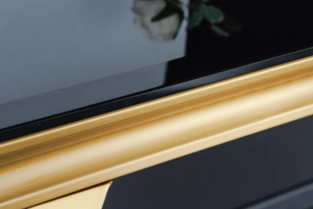 riess-ambiente Konsolentisch Modern Barock 145cm Schwarz/Gold - Bild 5