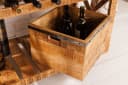 riess-ambiente Barschrank BODEGA Mangoholz Servierwagen mit Weinregal Bild 5