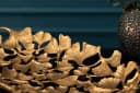 riess-ambiente Dekoschale GINKGO LEAFS 40cm Gold Handarbeit Bild 5