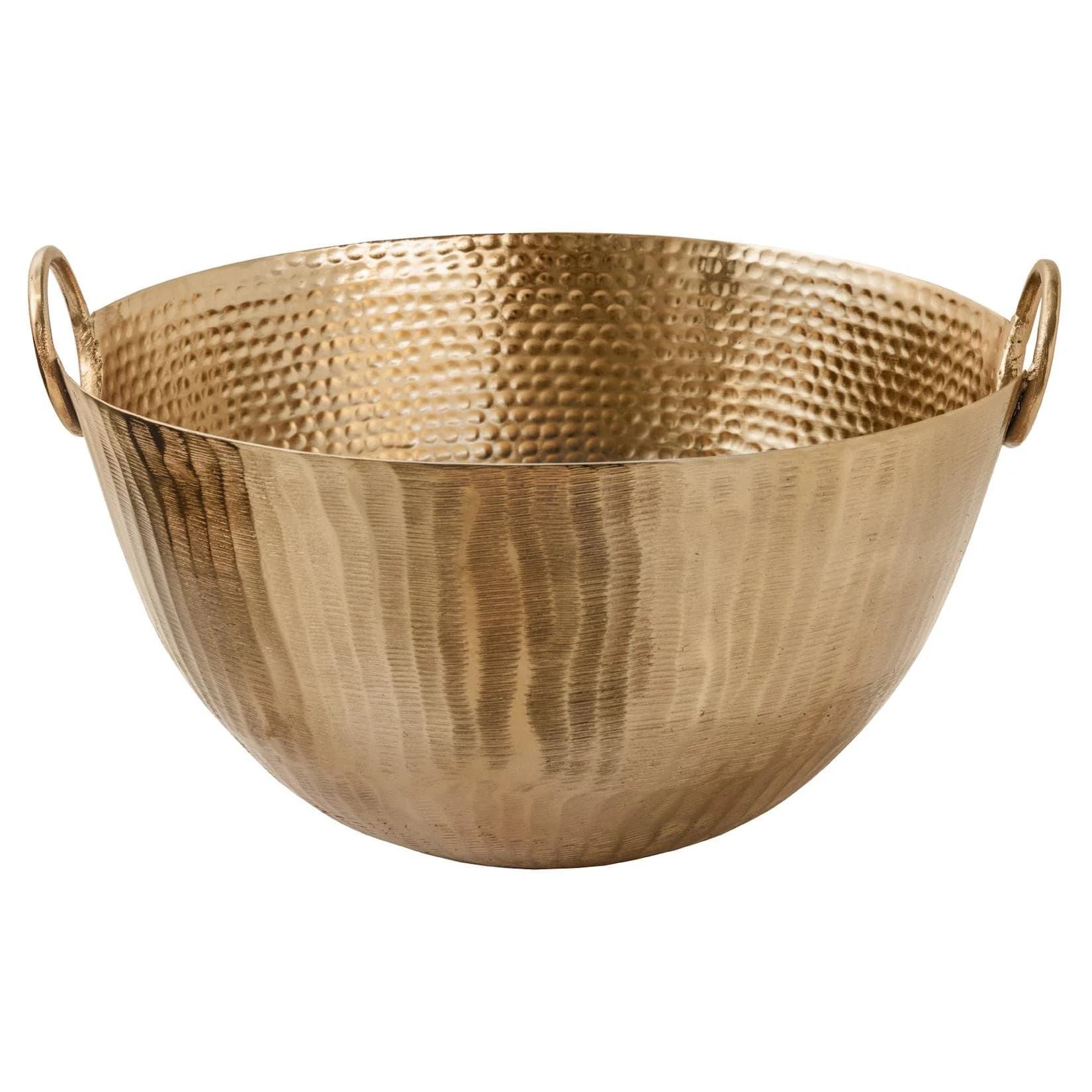 riess-ambiente Dekoschale ORIENT 40cm Gold Hammerschlag Handarbeit