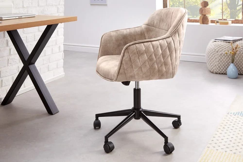 riess-ambiente Drehstuhl EUPHORIA Samt höhenverstellbar mit Armlehne - Bild 2