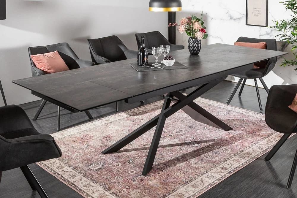 riess-ambiente Esstisch EUPHORIA Keramik Anthrazit Ausziehbar - Bild 4