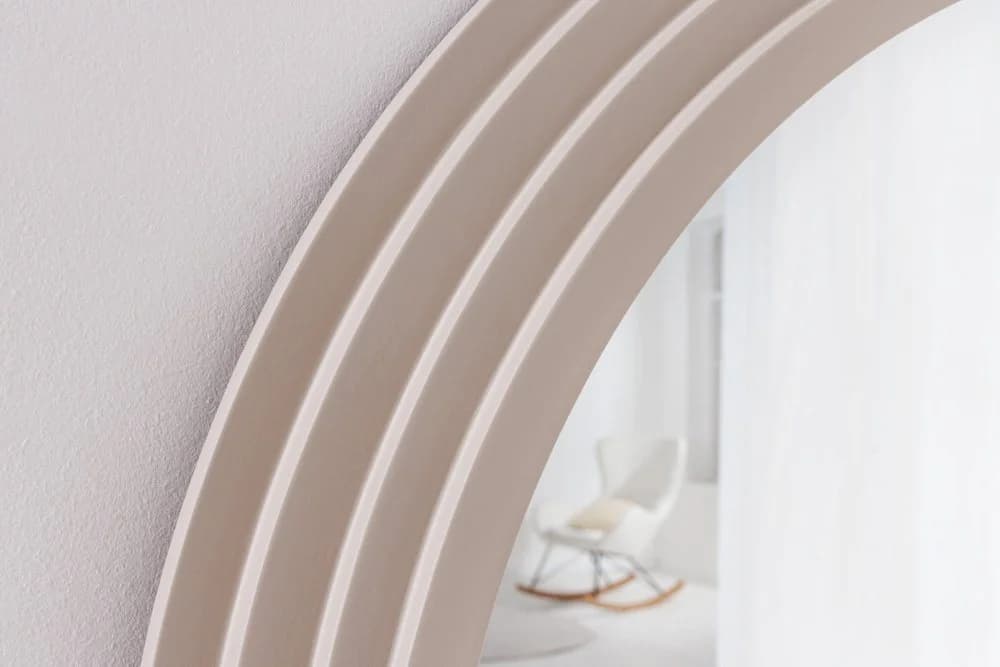 riess-ambiente Spiegel ART DECO 160cm Greige Rundbogen Ganzkörper - Bild 4