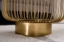 riess-ambiente Beistelltisch VARIATION Ø50cm Gold/Schwarz Glas Metall Bild 5