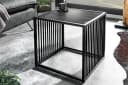 riess-ambiente Beistelltisch ARCHITECTURE Schwarz Marmor-Optik Metall Bild 1