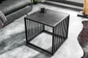 riess-ambiente Beistelltisch ARCHITECTURE Schwarz Marmor-Optik Metall Bild 2