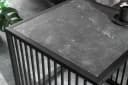 riess-ambiente Beistelltisch ARCHITECTURE Schwarz Marmor-Optik Metall Bild 3