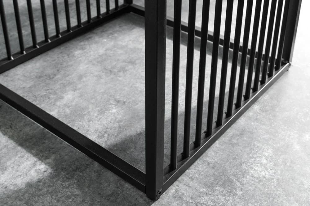 riess-ambiente Beistelltisch ARCHITECTURE Schwarz Marmor-Optik Metall - Bild 4