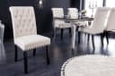 riess-ambiente Polsterstuhl CASTLE Beige Chesterfield Design Bild 2