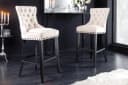 riess-ambiente Barhocker CASTLE Beige Schwarz Landhausstil Bild 2