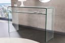 riess-ambiente Konsolentisch FANTOME 100cm Glas Transparent Bild 1