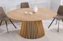 riess-ambiente Esstisch VALHALLA WOOD 120cm natur Japandi Design Bild 3