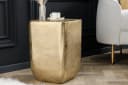 riess-ambiente Beistelltisch UNIT 45cm Gold Hammerschlag Design Bild 2
