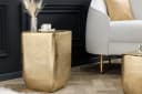 riess-ambiente Beistelltisch UNIT 45cm Gold Hammerschlag Design Bild 3