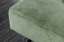 riess-ambiente Sitzbank BOUTIQUE 100cm Grün Schwarz Cord Metallbeine Bild 4