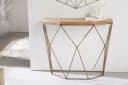 riess-ambiente Konsolentisch DIAMOND Mangoholz Messingoptik Bild 1