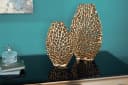 riess-ambiente Dekovase ABSTRACT LEAF 40cm gold Bild 3