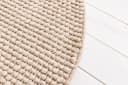 riess-ambiente Wollteppich 150cm Beige Rund Bild 4