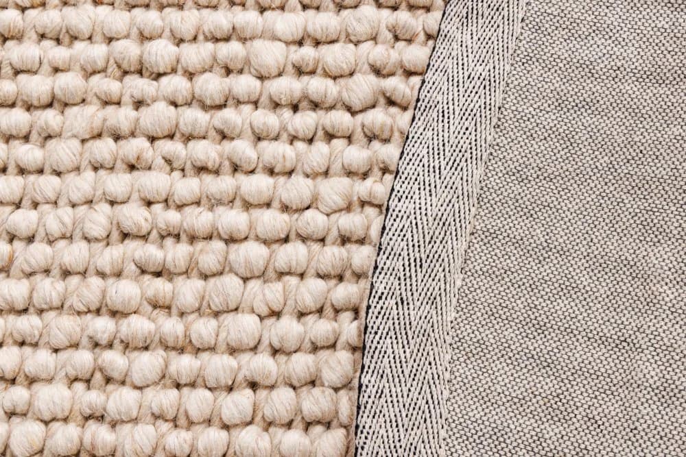 riess-ambiente Wollteppich 150cm Beige Rund - Bild 5