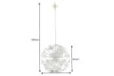 riess-ambiente Pendelleuchte INFINITY HOME 65cm transparent / gold Bild 4