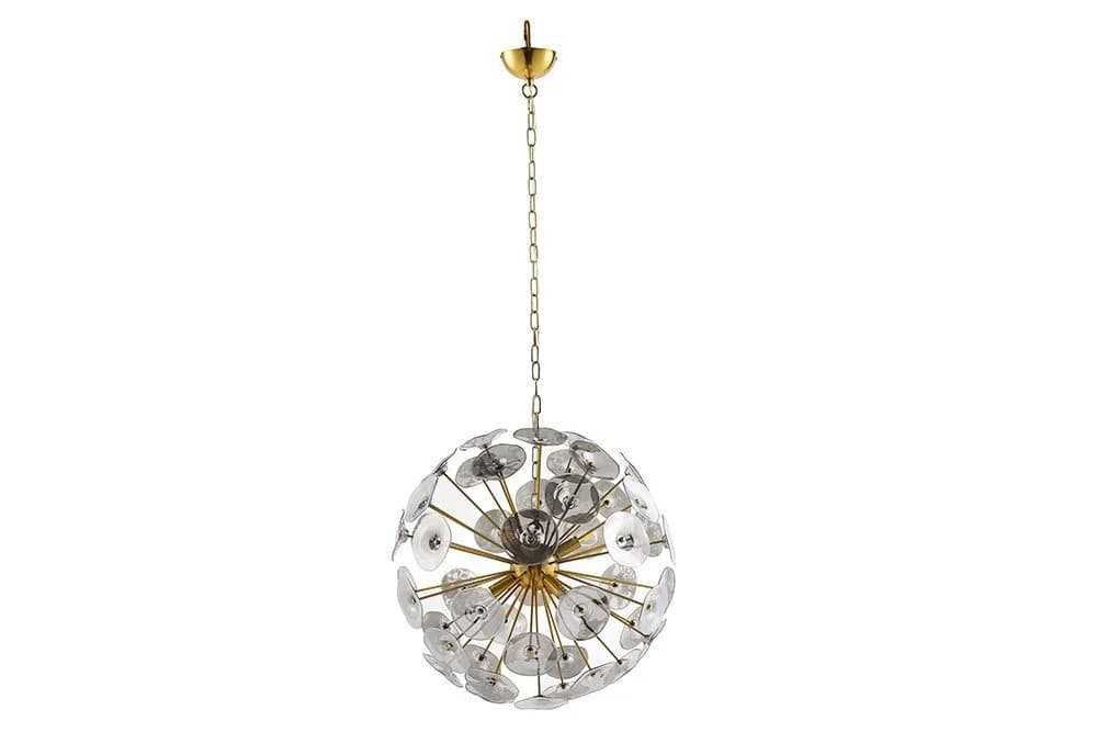 riess-ambiente Pendelleuchte INFINITY HOME 65cm transparent / gold - Bild 5