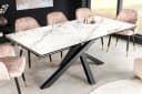 riess-ambiente Esstisch MARVELOUS Weiß Keramik Marmor-Design Ausziehbar Bild 5