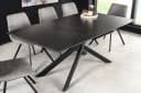 riess-ambiente Esstisch ALPINE Anthrazit Keramik ausziehbar Industrial Design Bild 1