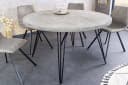 riess-ambiente Esstisch SCORPION Grau Mangoholz Hairpin Legs Bild 3