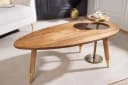 riess-ambiente Couchtisch GATSBY 110cm Braun/Gold Retro Design Bild 2
