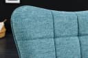 riess-ambiente Sessel SCANDINAVIA Blau Strukturstoff Massivholz Bild 5