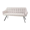riess-ambiente Sitzbank PAPILLON 165cm Champagner Beige Stoff Metall Bild 1