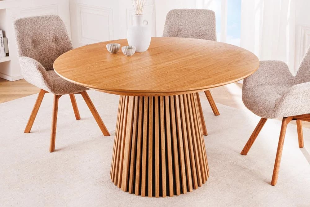 riess-ambiente Esstisch VALHALLA WOOD 120-160-200cm Natur Eichenholz - Bild 2