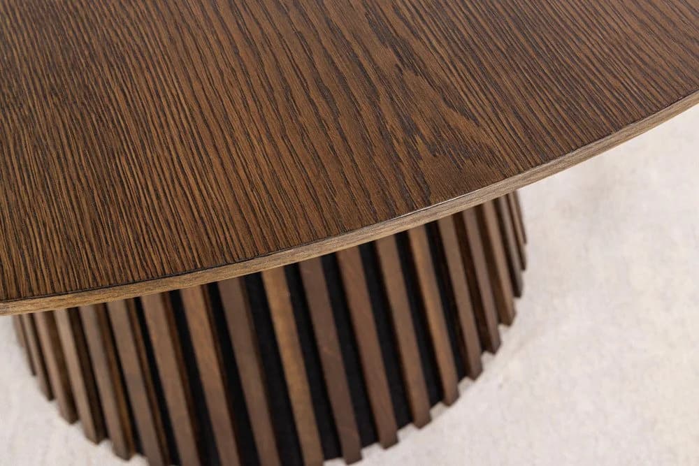 riess-ambiente Esstisch VALHALLA WOOD Rund 140cm Smoked Braun - Bild 5