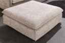riess-ambiente Fußhocker HEAVEN 100cm Beige Bouclé abnehmbar Bild 4