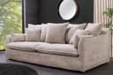 riess-ambiente HEAVEN 3-Sitzer Sofa Beige Bouclé mit abnehmbarem Bezug Bild 1