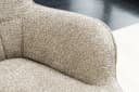 riess-ambiente Sessel SCANDINAVIA Beige/Schwarz mit Armlehnen Bild 5