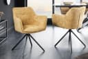 riess-ambiente Stuhl VERONA Senfgelb mit Armlehne Bild 4
