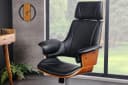 riess-ambiente Bürostuhl MANHATTAN natur/schwarz mit Armlehne Bild 2