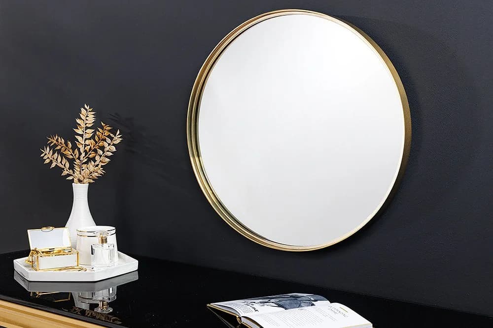 riess-ambiente Wandspiegel PORTRAIT 50cm gold - Bild 3
