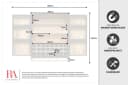 riess-ambiente Barschrank GOLDEN SUNSET 140cm Schwarz Gold Massivholz Metall 3D Front Bild 3